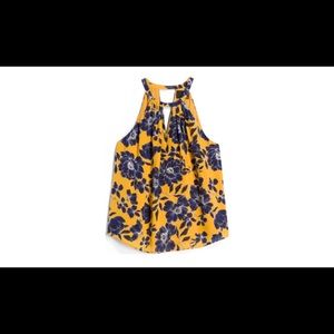 Beautiful Greylin Dustan Silk Halter Top